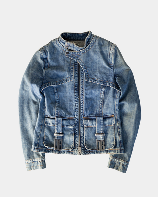 dirk bikkembergs denim jacket