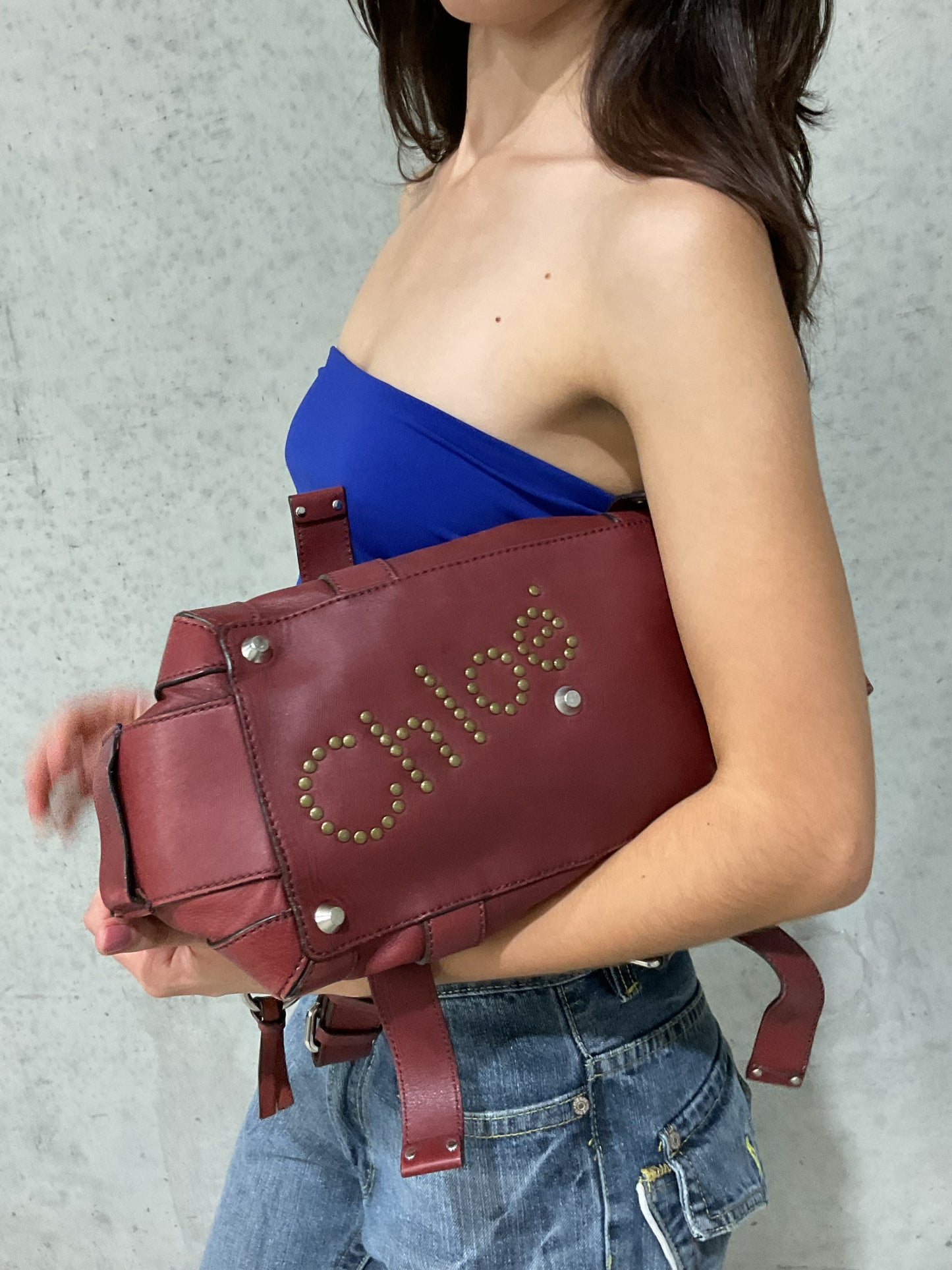 chloé leather bag