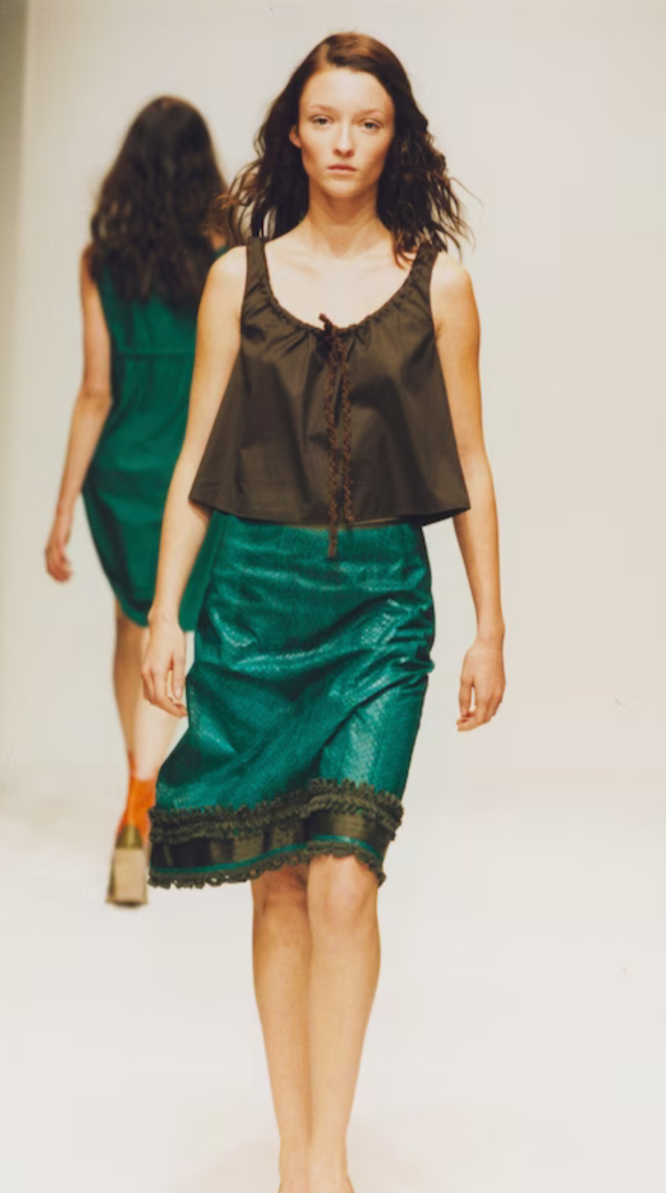 miu miu ss 1999 runway string top