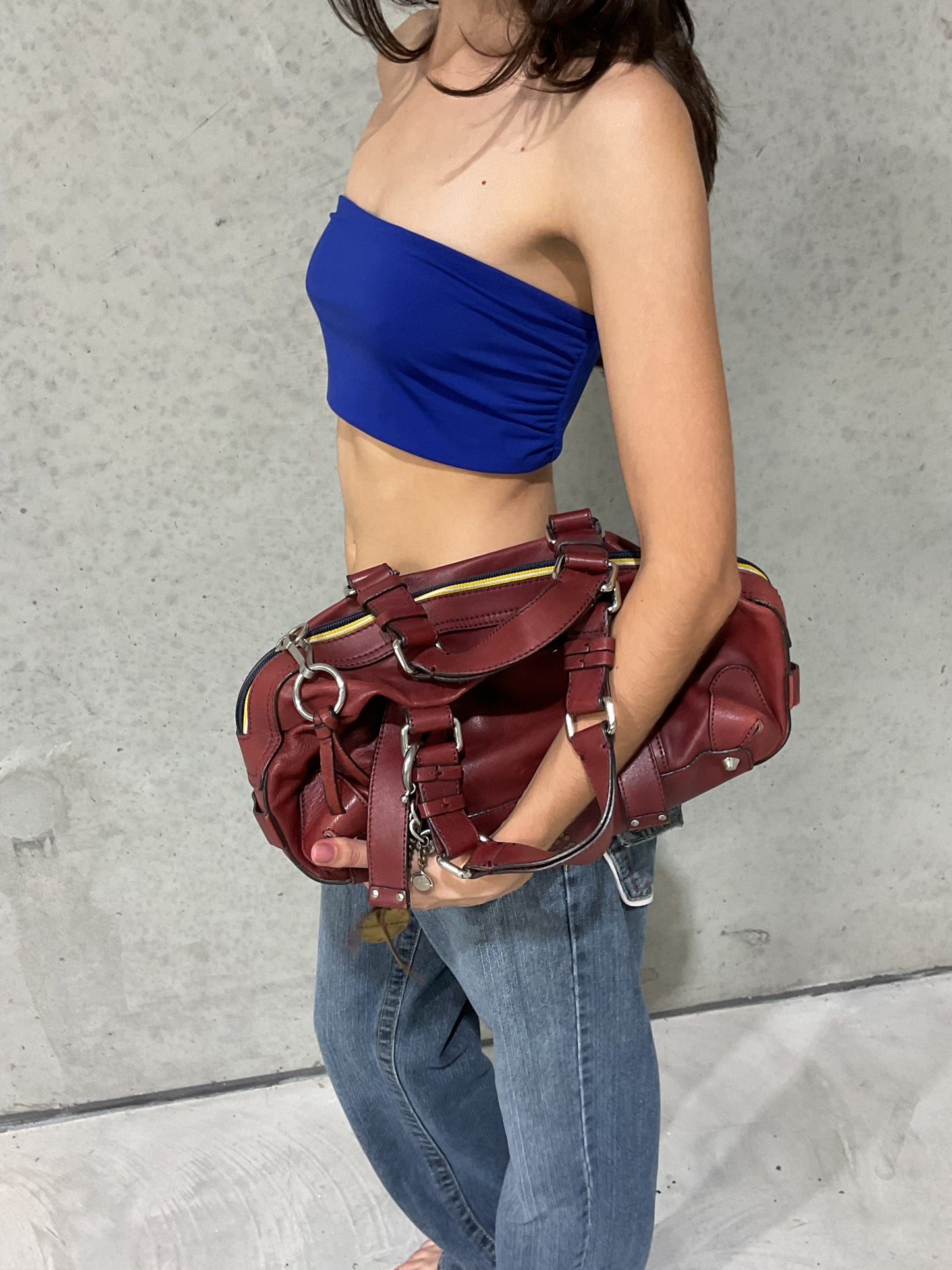 chloé leather bag