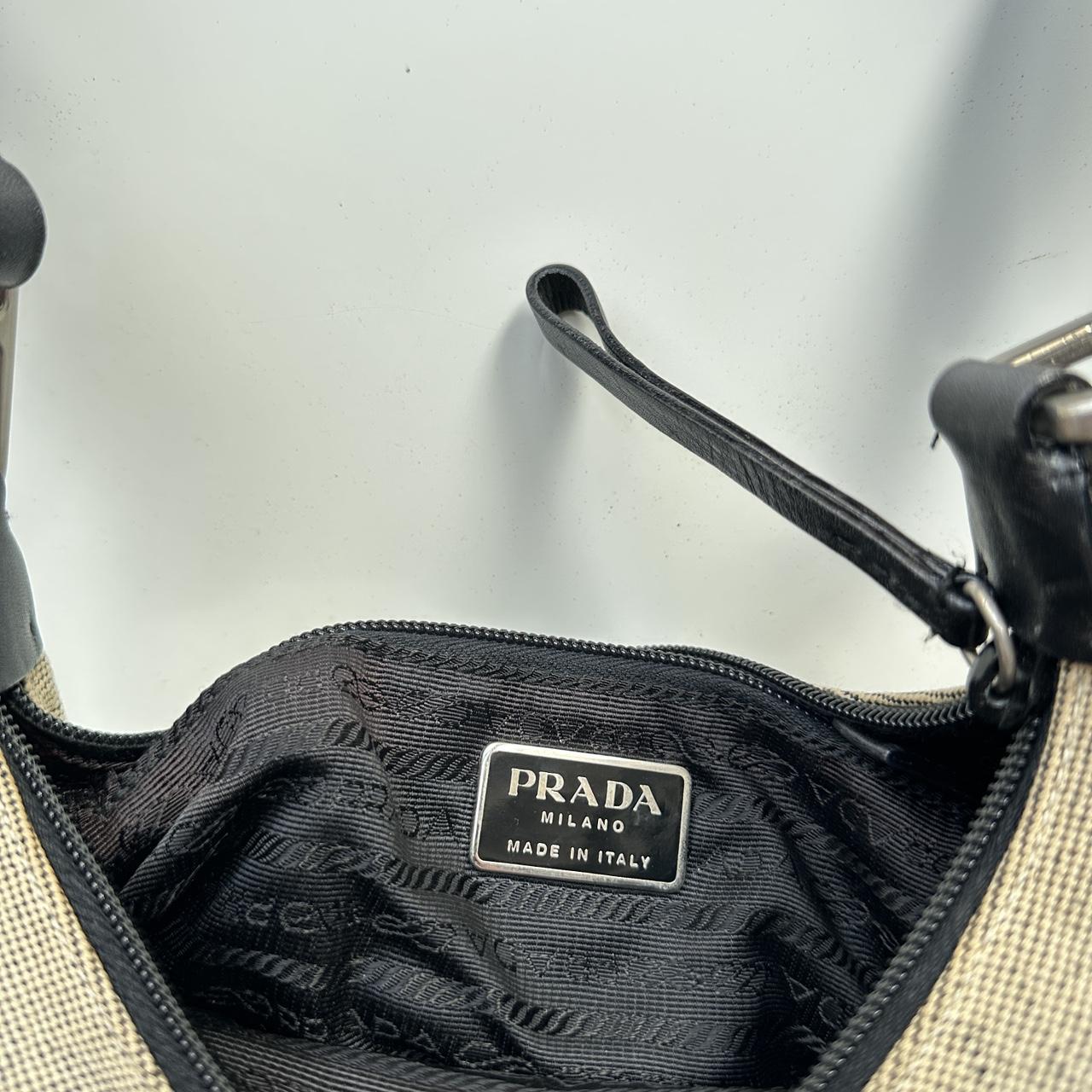 prada ss 1999 canvas bag