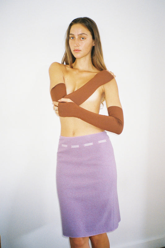 miu miu fw 1996 wool skirt