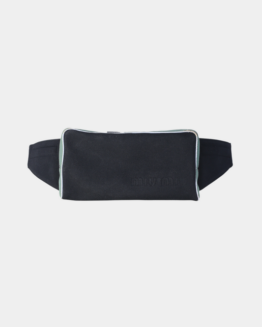 miu miu fw 1999 reflective belt bag